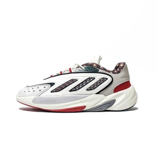 OZELIA - white Vivid red