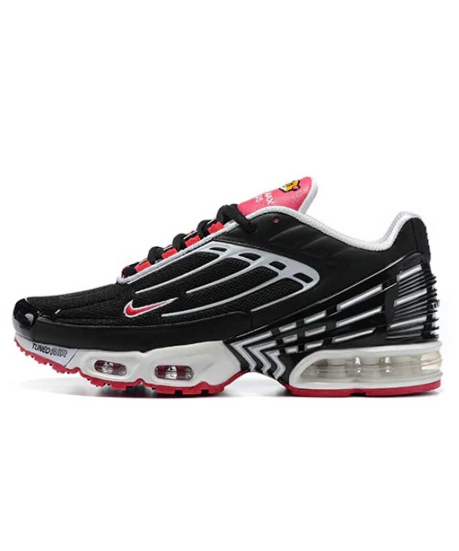 Nike Air Max Plus TN 3 - Black White Track Red