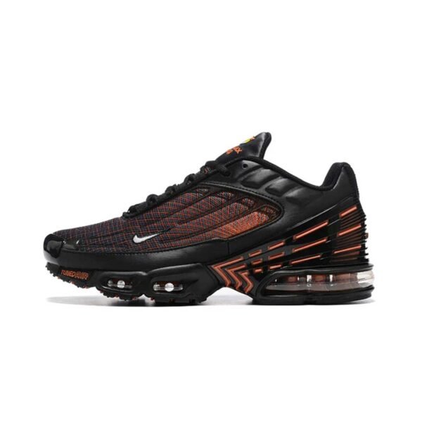 Nike Air Max Plus TN 3 - Black Orange Spirograph