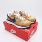 Nike Phoenix Waffle - Light Brown/ Navy - Image 2