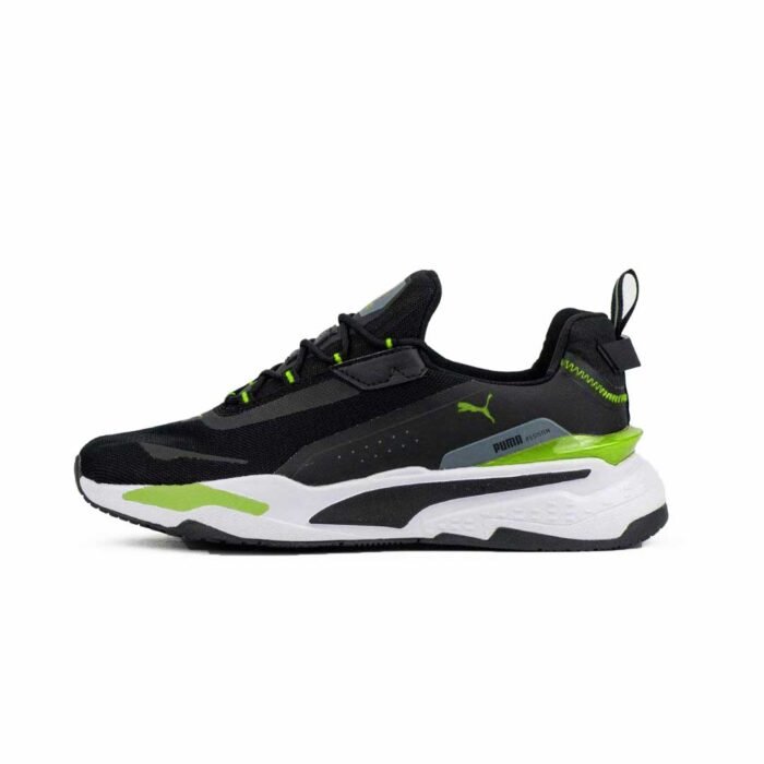 PUMA RS-FAST UNMARKED -  Black/green