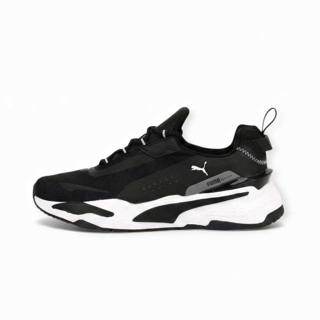 PUMA RS-FAST UNMARKED - Black/WHITE