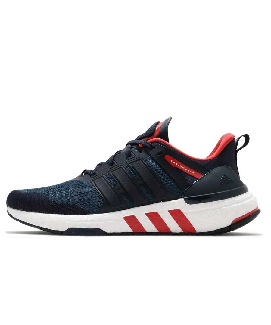 adidas equipment plus boost - navy blue/red