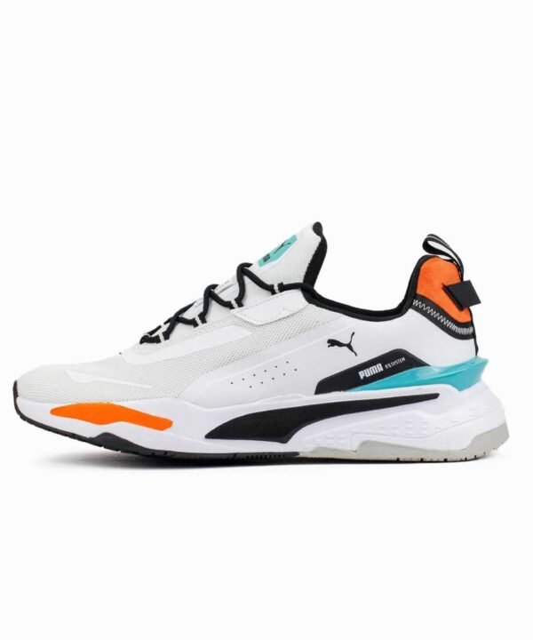 PUMA RS-FAST UNMARKED - WHITE ORANGE