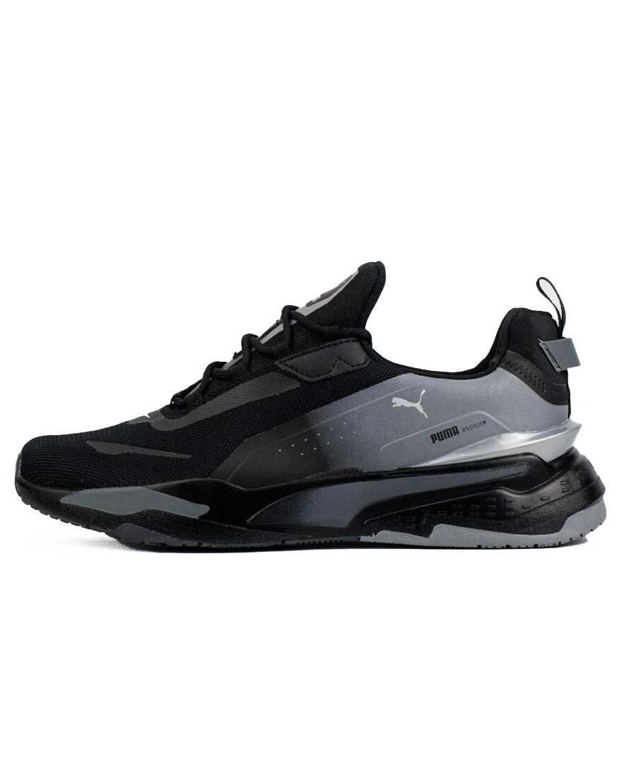 PUMA RS-FAST UNMARKED -  Black/grey