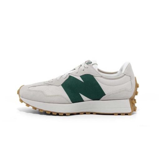 New Balance  327 - white/nightwatch green