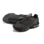 Nike Air Max Plus TN 3 - Black Reflective Silver University Red - Image 3