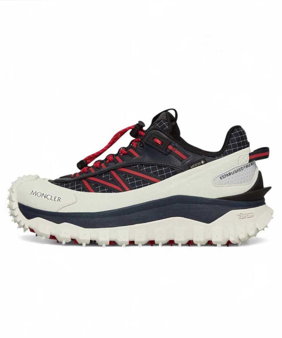 Moncler Trailgrip Gtx Low Top - offwhite/red