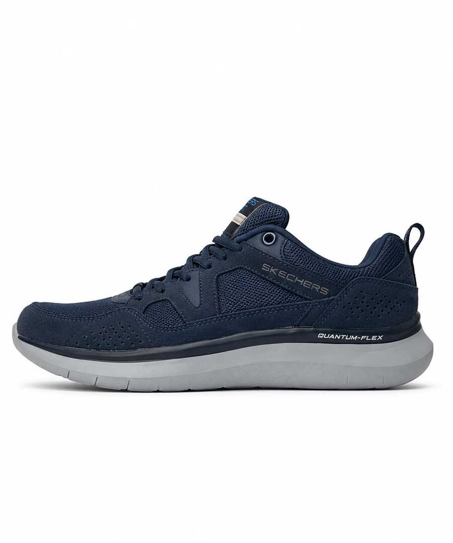 skechers quantum flex country walker - navy