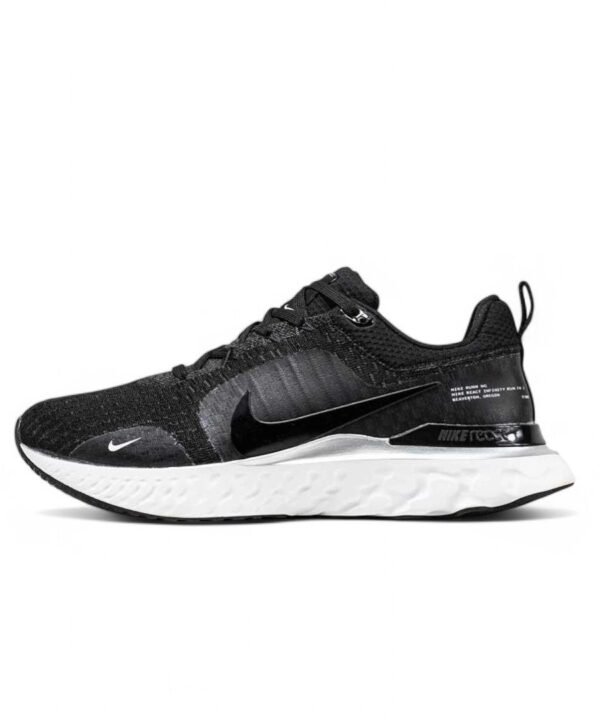 nike react infinity 3 - black/white