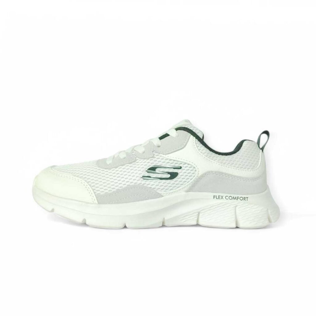 skechers flex comfort - off white