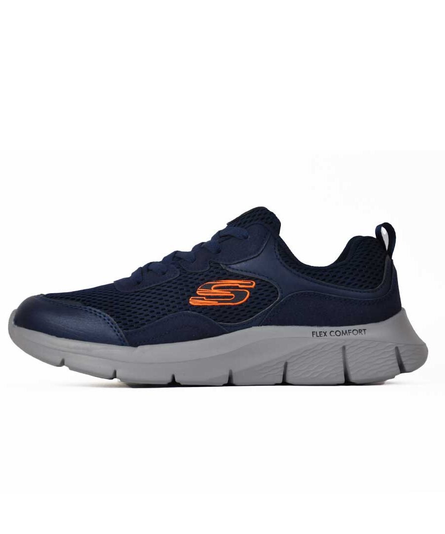 skechers flex comfort - Navy