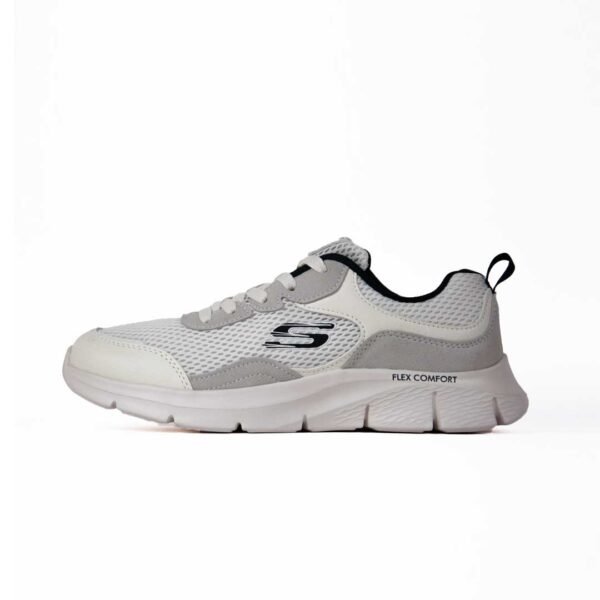 skechers flex comfort - off white