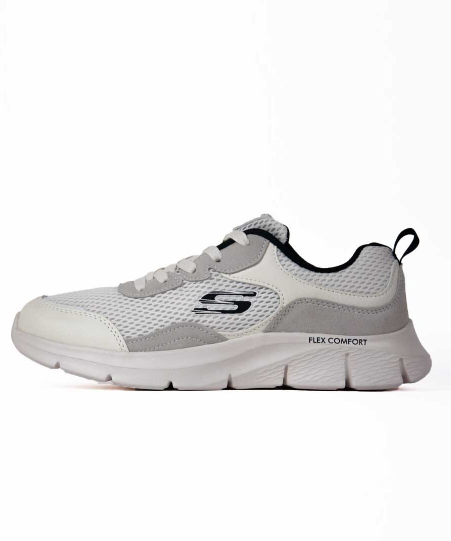 skechers flex comfort - off white