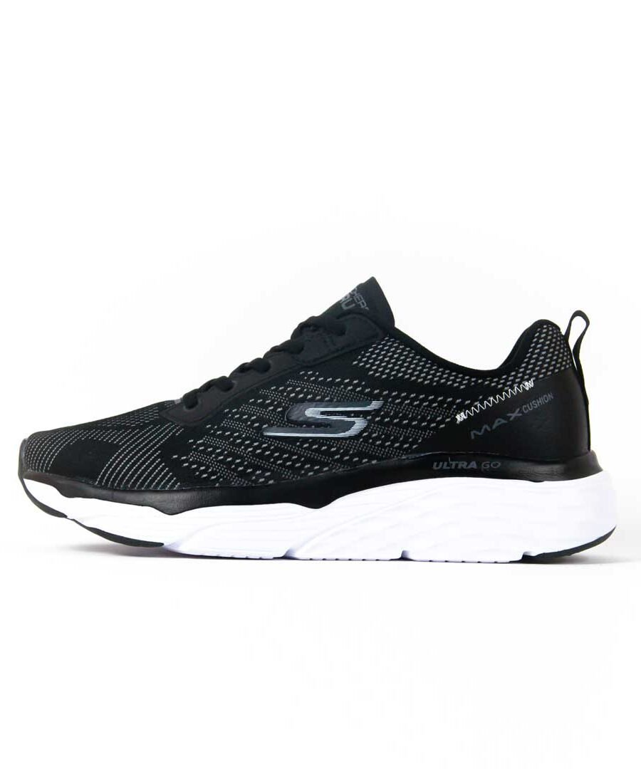 skechers max cushioning - black