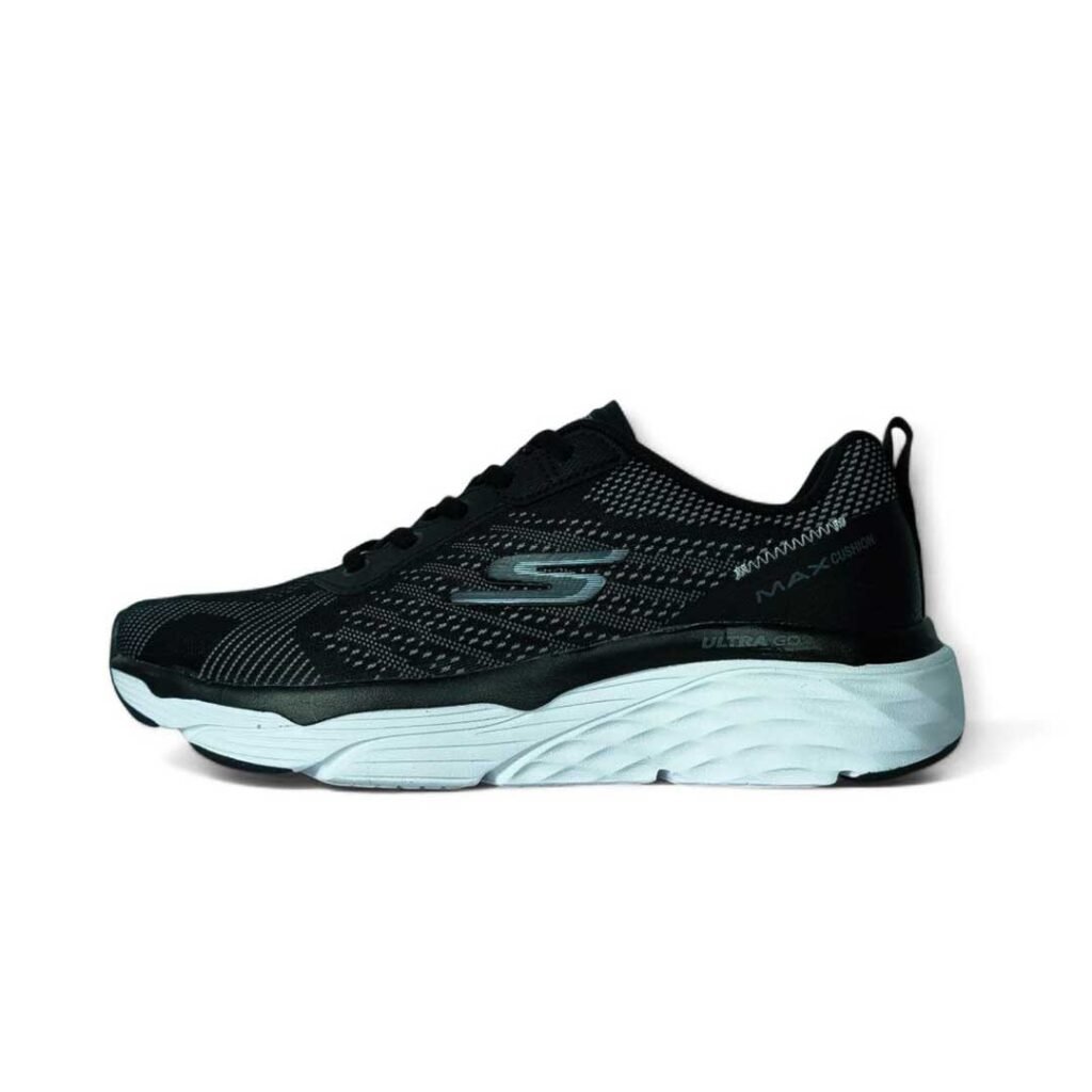 skechers max cushioning - black