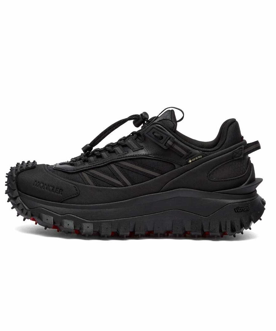 Moncler Trailgrip Gtx Low Top - Black
