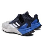 adidas Terrex Soulstride 'Grey - Blue' - Image 4