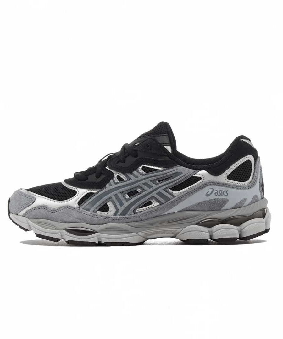 asics gel nyc - black/ silver