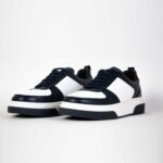 hugo boss leather lace-up trainers / w&b - Image 2