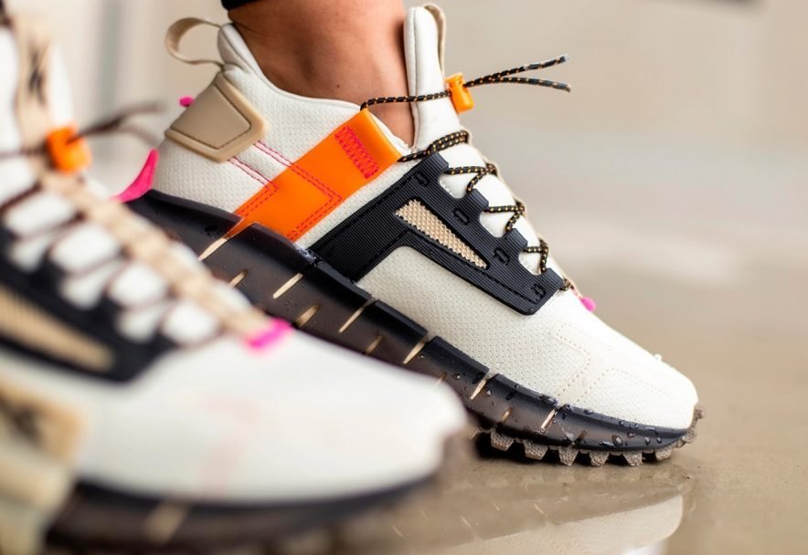 reebok zig kinetica edge - alabaster orange pink - Image 8