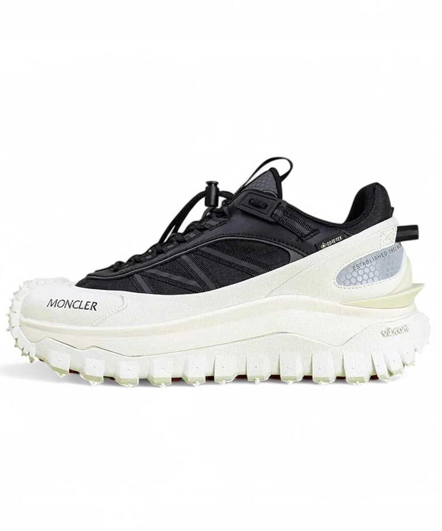 Moncler Trailgrip Gtx Low Top - WHITE/BLACK