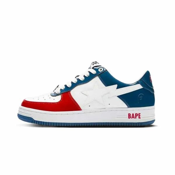 A BATHING APE Bape Sta 'White Red Blue'