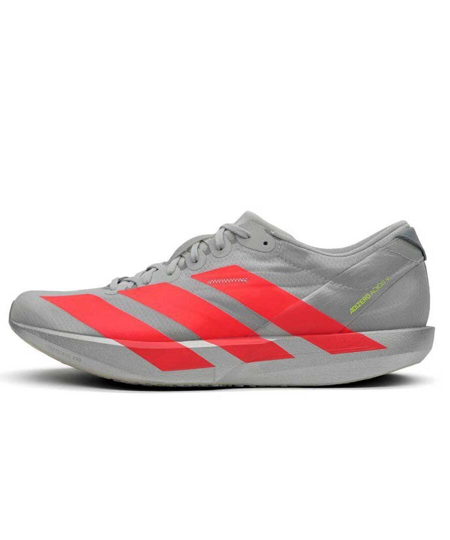 adidas adizero adios 9 - grey / red
