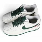 North Face Supreme Air Force 1 - white / Green - Image 3