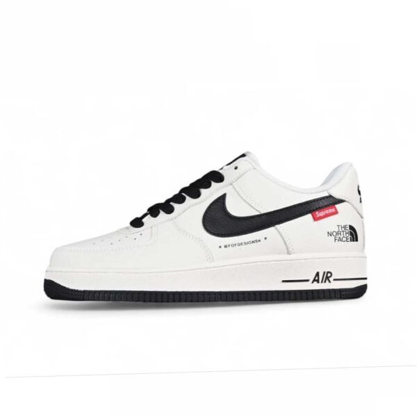 North Face Supreme Air Force 1 - white / Black