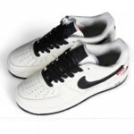North Face Supreme Air Force 1 - white / Black - Image 3