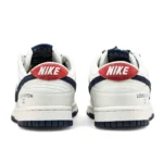 Nike SB Dunk Low x Louis Vuitton Grey Blue Red - Image 4