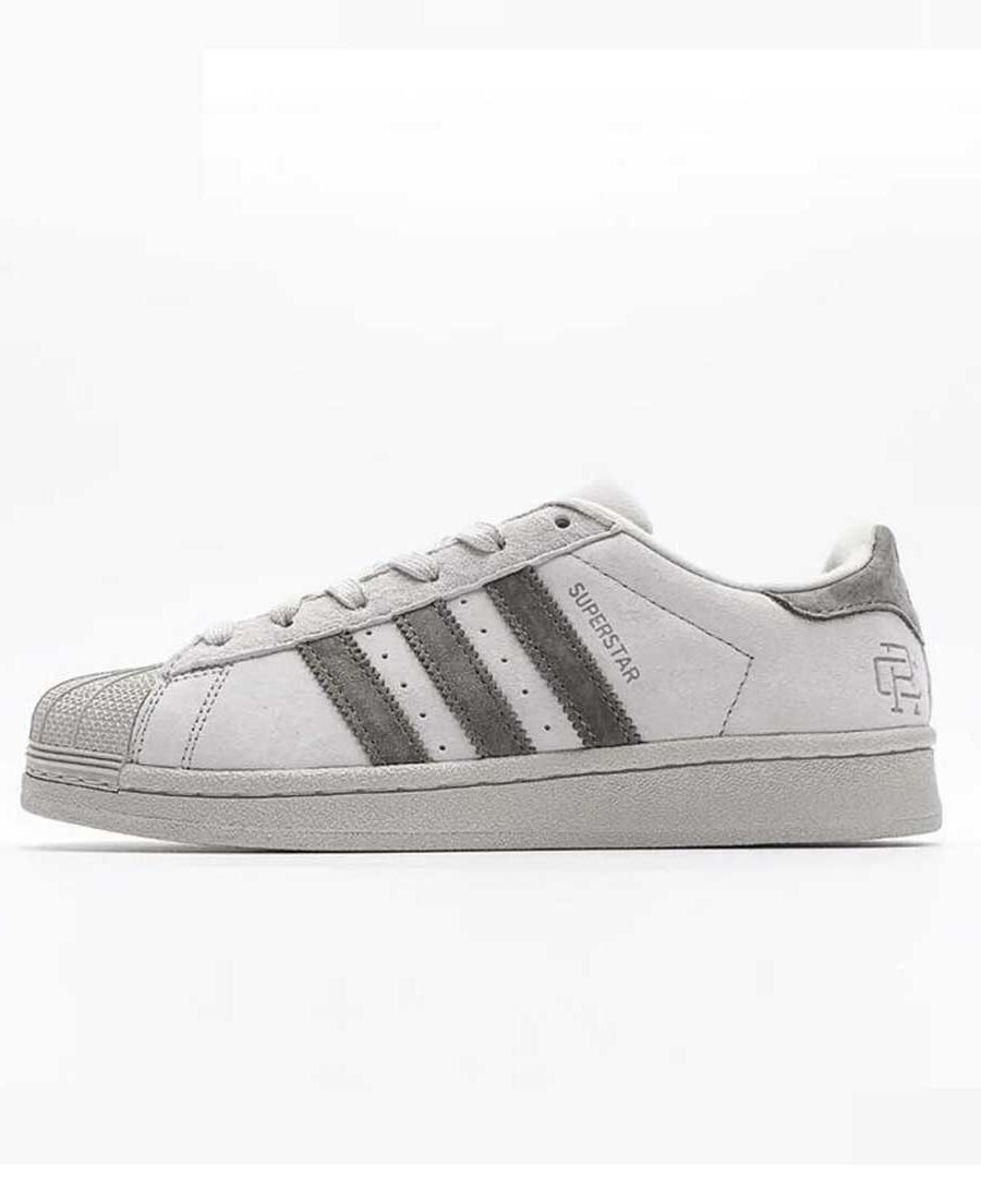 Adidas Superstar Grey Suede