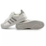 Adidas Superstar Grey Suede - Image 4