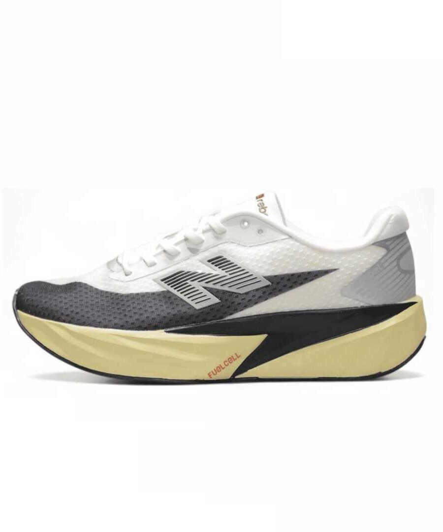 New Balance FuelCell Rebel v5 | white / black / yellow