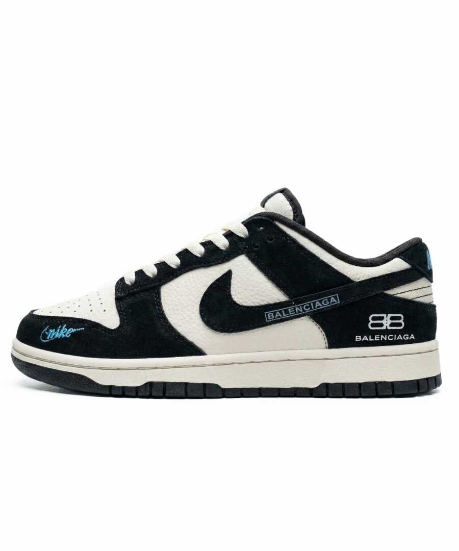 Nike SB Dunk Low x Balenciaga n Black / White