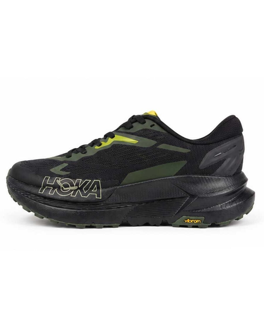 HOKA Mafate X -  black/green