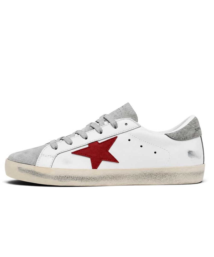 Golden Goose Super-star 'White Ice Red'